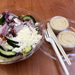 Saladworks - Greek Salad with Chicken