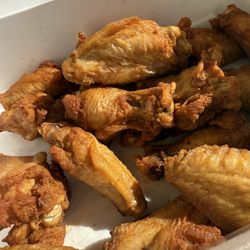 Publix - Hot and Spicy non-breaded wangs.  NOM