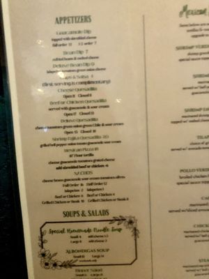 Menu photo 1 El Burrito Mexican Restaurant Las Vegas, NV