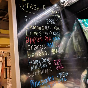 Provisions General Store - a menu on a blackboard - Delis Near Me - Jay, Vermont