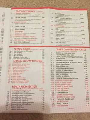 Menu photo 4 Mr.Chen Pensacola, FL