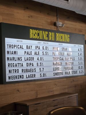 Menu photo 7 Biscayne Bay Brewing Miami, FL Menu photo 7 Biscayne Bay Brewing Miami, FL