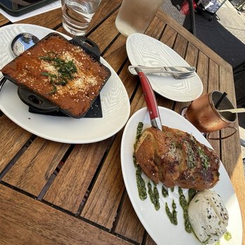 Von's 1000Spirits - Spicy Fennel Meatballs with Lusty Lady Marinara, Burrata Baguette - Burgers Near Me - Woodinville, Washington