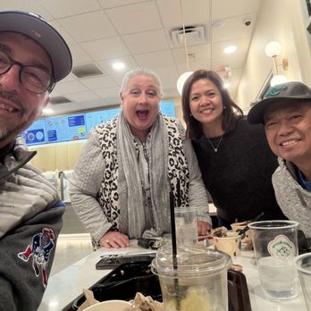 Bibimbox Korean Kitchen & Wings - The fantastic four Elites having a great time this evening! - Korean Near Me - Jacksonville, Florida