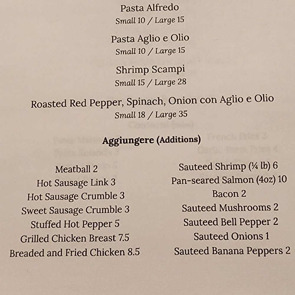 Menu Menu