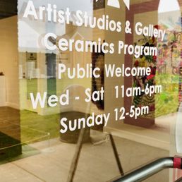 Exterior outside entrance of Workhouse Arts Center - Ceramics Gallery, Classes, & Studio. Building 8. - Lorton, Virginia Exterior outside entrance of Workhouse Arts Center - Ceramics Gallery, Classes, & Studio. Building 8. - Lorton, Virginia