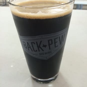 Back Pew Brewing - Sweet Salvation (brown ale) - Breweries Near Me - Porter, Texas