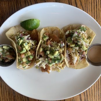 Horatio's - Fried cod fish tacos. A little bland but still good. - Seafood Near Me - San Leandro, California