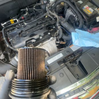 Rust Belt - 2014 chevy cruise got a full synthetic oil change - Auto Repair Near Me