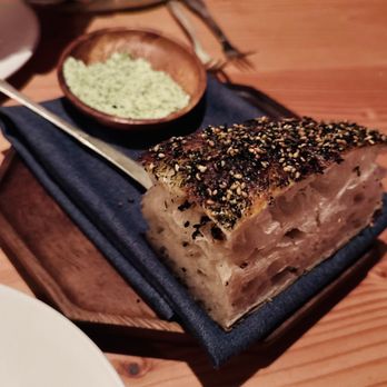 Seabird - Seaweed Foccacia - Seafood Near Me - Bainbridge Island, Washington