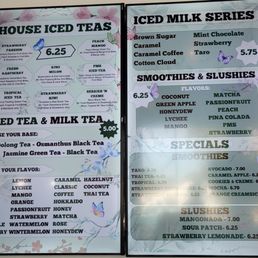 Menu Part 1/2 (as of 05/15/25) Menu Part 1/2 (as of 05/15/25)