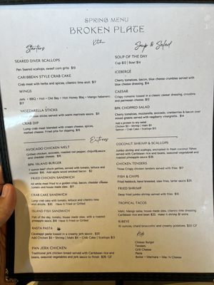 Menu photo 1 Broken Plate Kitchen Corolla, NC