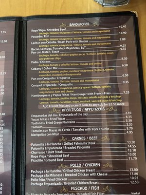 Menu photo 2 El Mocho Restaurant Key West, FL Menu photo 2 El Mocho Restaurant Key West, FL