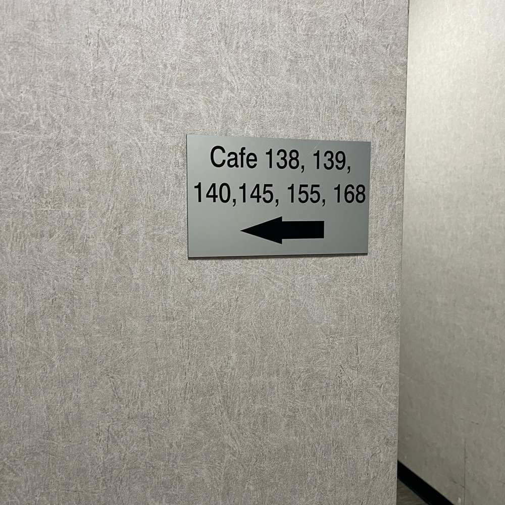 Little Maria's Cafe - sign on wall - Salad Near Me - Houston, Texas