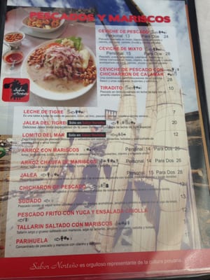 Menu photo 3 Sabor Norteño Madrid, M