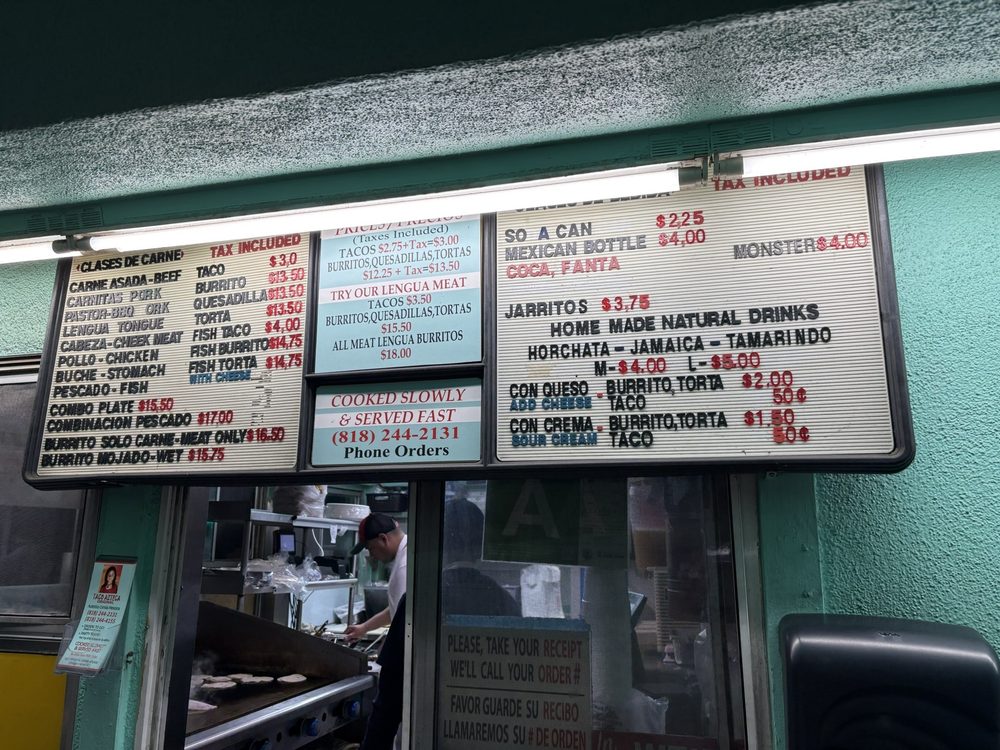 Taco Azteca Original Inc