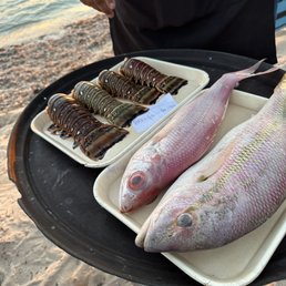 Pick your fresh catch to be grilled!
