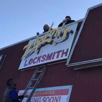 Zigdon's Locksmith Center - We just put the new sign on today ! Thanks guys - Keys & Locksmiths Near Me - Columbia, South Carolina Zigdon's Locksmith Center - We just put the new sign on today ! Thanks guys - Keys & Locksmiths Near Me - Columbia, South Carolina