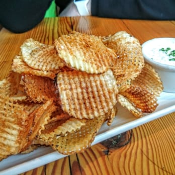 Terra Plata - House made chips (off-menu. $9) - 3 stars. Decent but not worth $9! Sunday brunch 2016-02-14 - New American Near Me - Seattle, Washington
