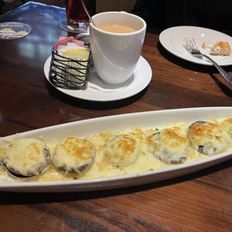 White Cheddar Stuffed Mushrooms