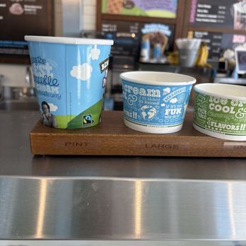 Ben & Jerry’s - We got the pint size for three people to share - Ice Cream & Frozen Yogurt Near Me - Ft. Lauderdale, Florida
