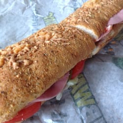 Subway - Non-Toasted Foot-Long Cold Cut Combo