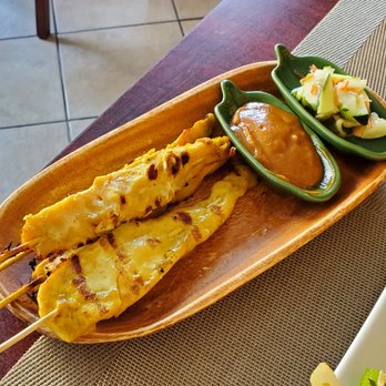 Siam I Am - chicken satay - Thai Near Me - Redondo Beach, California Siam I Am - chicken satay - Thai Near Me - Redondo Beach, California