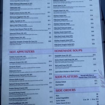 The Diplomat Junior - Menu - Mediterranean Near Me - Glendora, California