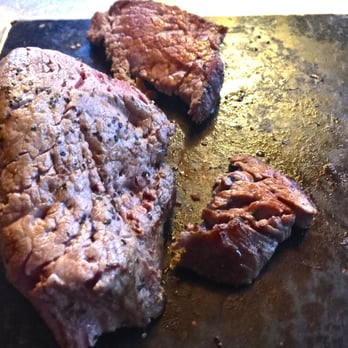 Twisted Olive - Cooking my Steak on a Stone. - New American Near Me - Bethlehem, Pennsylvania