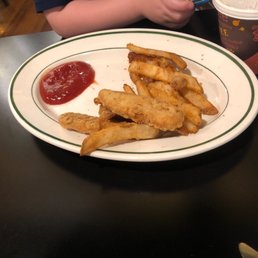 Chicken nuggets and fries Chicken nuggets and fries