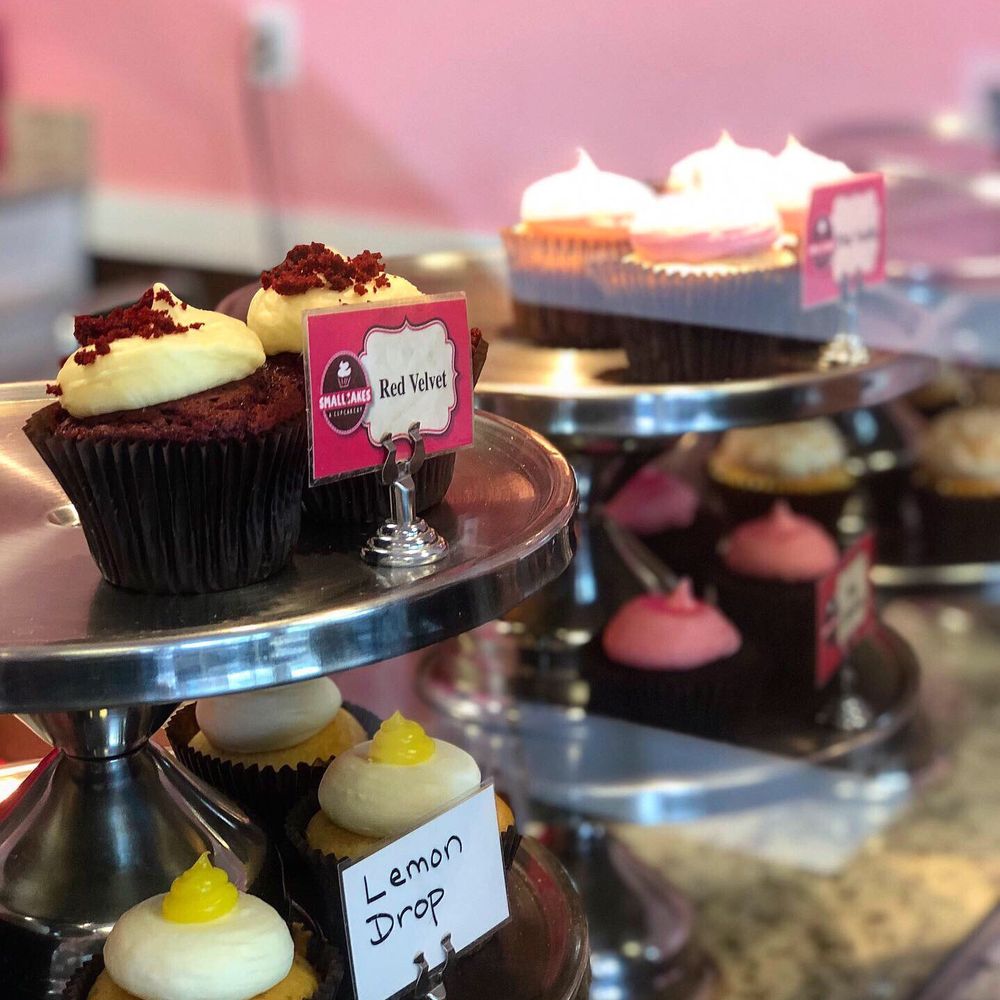 SmallCakes Cupcakery - Red Velvet and Lemon Drop - Cupcakes Near Me - Jupiter, Florida SmallCakes Cupcakery - Red Velvet and Lemon Drop - Cupcakes Near Me - Jupiter, Florida