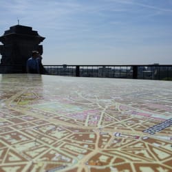 La vue panoramique du Cinquantenaire