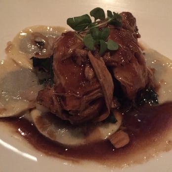 Canoe - Slow Roasted Rabbit with Ravioli - New American Near Me - Atlanta, Georgia