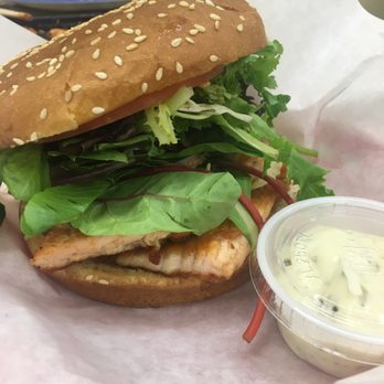 Basa Seafood Express - Salmon burger - Seafood Near Me - San Francisco, California