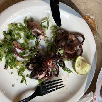 Sal and Sons - Grilled Baby Octopus cooked in salt - Seafood Near Me - Baltimore, Maryland Sal and Sons - Grilled Baby Octopus cooked in salt - Seafood Near Me - Baltimore, Maryland