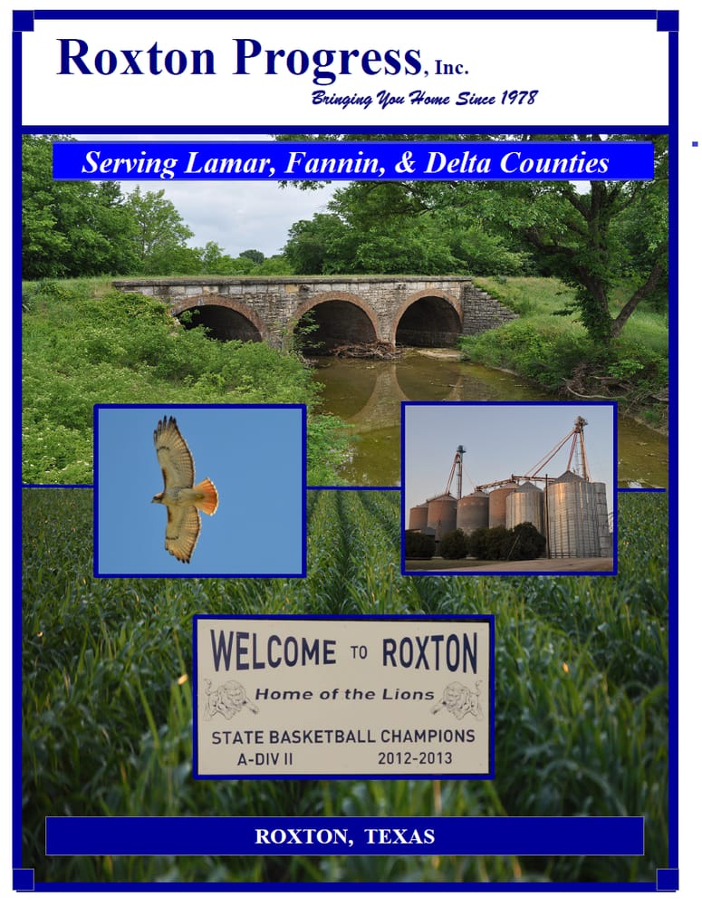 ROXTON PROGRESS Roxton, Texas Print Media Phone Number Yelp