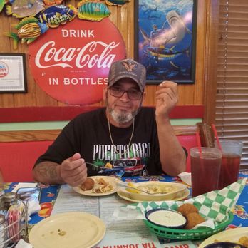 Tia Juanita Fish Camp - Had the stuffed mushrooms and the boudin balls. - Cajun/Creole Near Me - Winnie, Texas