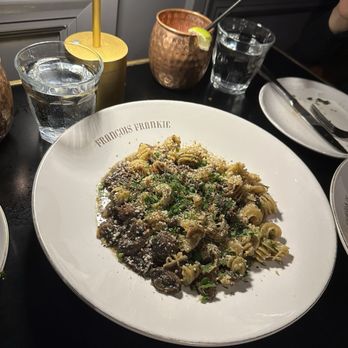 Francois Frankie - Mushroom pasta - French Near Me - Chicago, Illinois Francois Frankie - Mushroom pasta - French Near Me - Chicago, Illinois