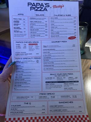Menu photo 2 Marky's Kitchen and Bar Shelby Township, MI