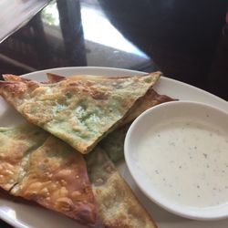 Sarinas Afghan Cuisine - Amazing Afgan scallion pancakes!!