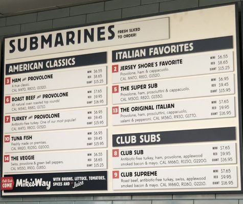 Menu photo 1 Jersey Mike's Subs Compton, CA