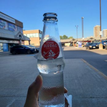 Sababa Restaurant - A bottle of uludağ - Middle Eastern Near Me - Thornhill, Ontario
