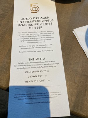 Menu photo 1 Five Crowns Corona del Mar, CA Menu photo 1 Five Crowns Corona del Mar, CA