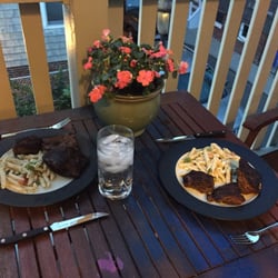 K & 8th Street Market - Steak tips and pasta salad.