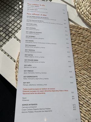 Menu photo 1 Gratitude Buenos Aires, C