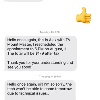 TV Mount Master - Conversation - TV Mounting Near Me TV Mount Master - Conversation - TV Mounting Near Me