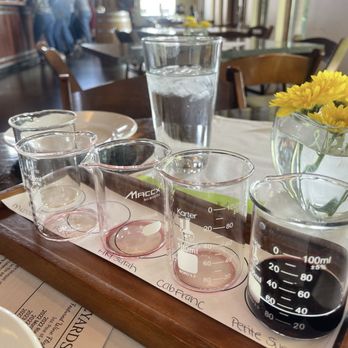 Balistreri Vineyards - Flight of samples - Wineries Near Me - Denver, Colorado