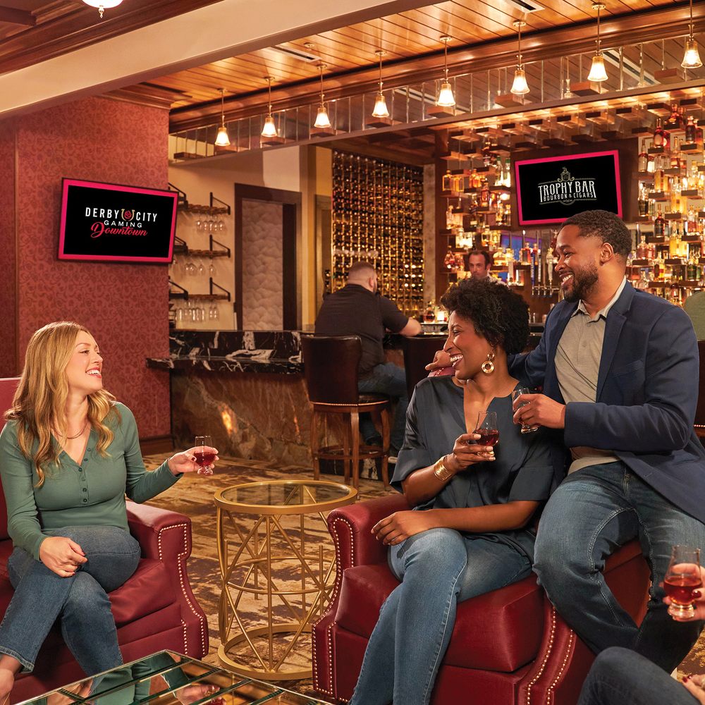 Trophy Bar Bourbon & Cigars Logo