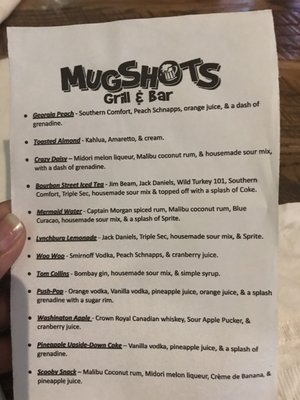 Menu photo 4 Mugshots Grill and Bar Hattiesburg, MS