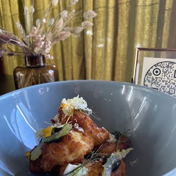 Wildflower - Potato croquettes - just perfect. - Cocktail Bars Near Me - Denver, Colorado